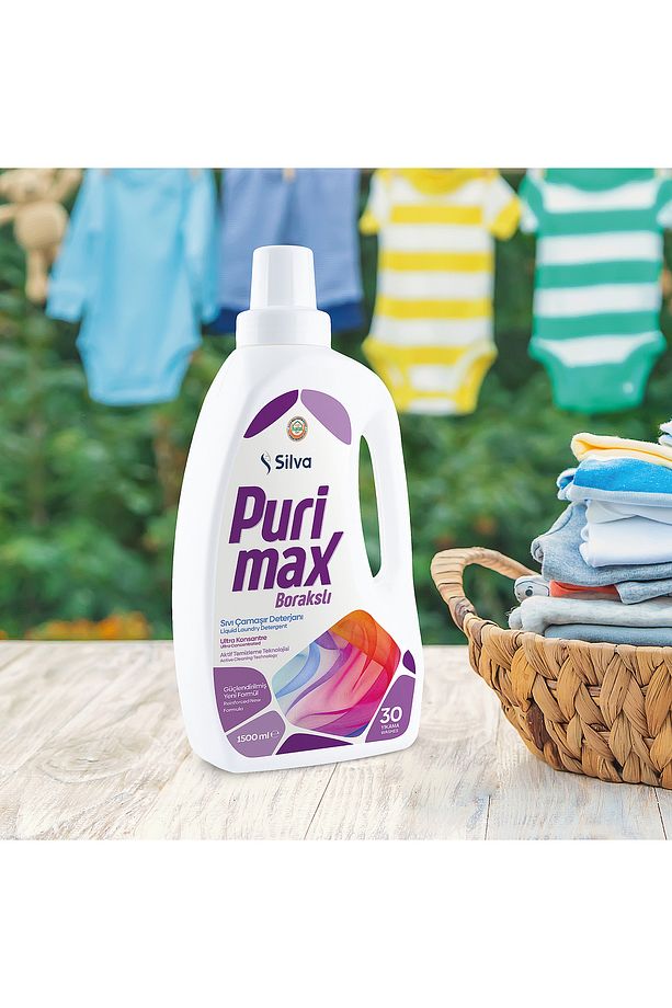 Purimax Sıvı Çamaşır Deterjanı 1500 ml - 5
