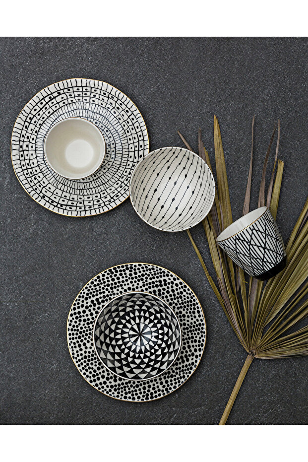 Seramik Desenli Tabak - 7