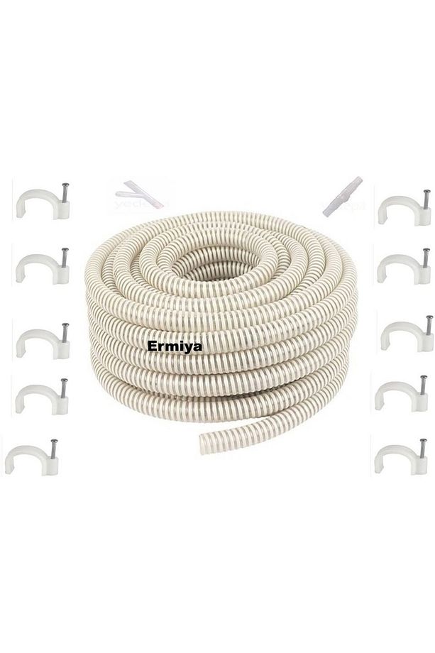 Klima Su Tahliye Drenaj Hortumu 5/8 Çapı 10 Metre Ek Birleştirme Parça - 8
