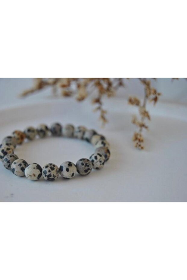 Dalmatian Jasper Bileklik - 1