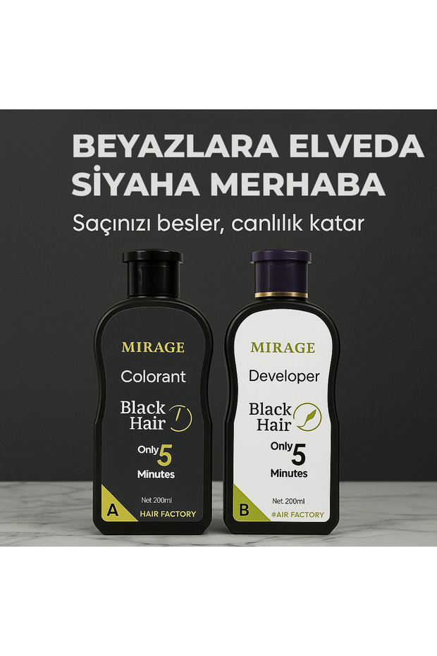 Siyah Saç Şampuanı - 5