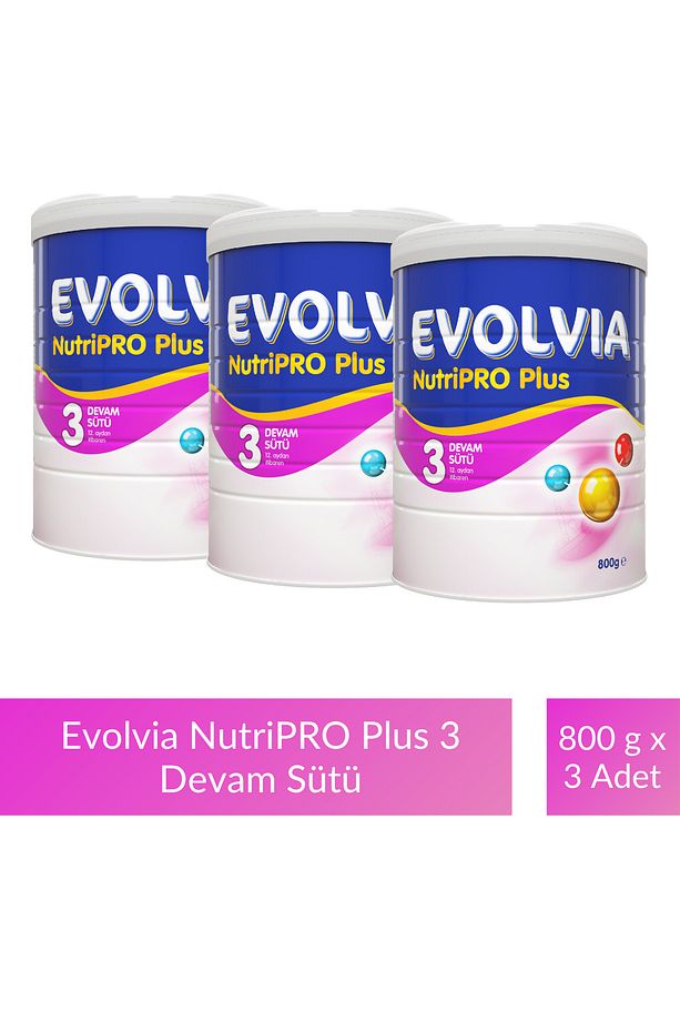 Nutripro Plus 3 Devam Sütü 800 gr X 3 Adet - 1