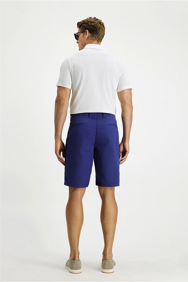 Regular Fit Pamuklu Bermuda Şort - 3