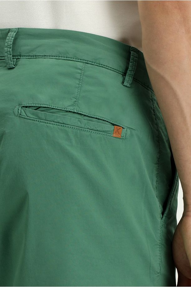 Regular Fit Pamuklu Bermuda Şort - 5