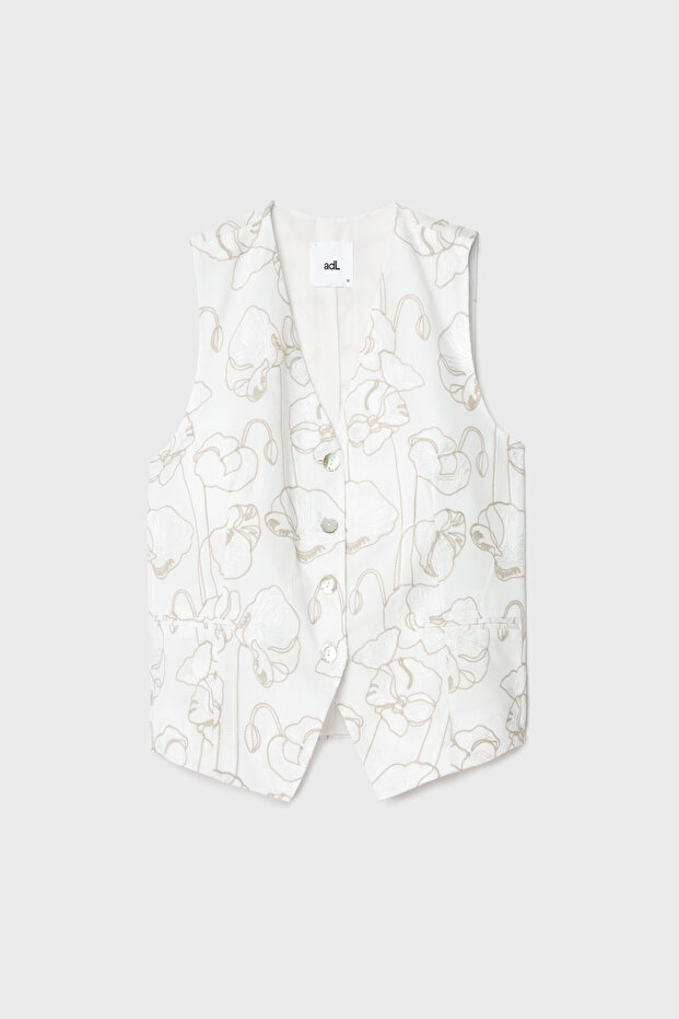 Güpürlü Yelek - 7