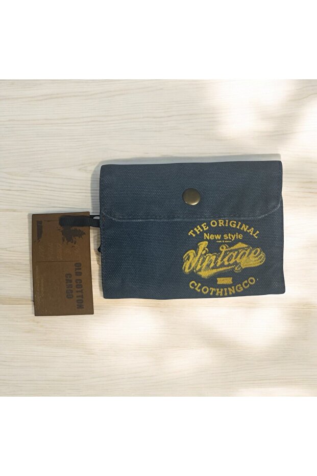 Vintage Shabby Unisex Vintage Design Wallet 12.5 cm X 9 cm