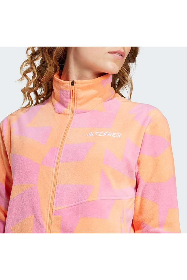 Terrex Multi Printed Full-Zip Fleece Fermuarlı Üst - 5