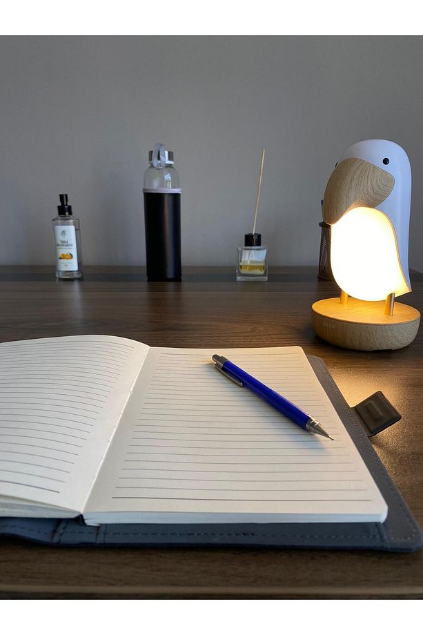 Toucan Bird Masa Lambası, Gece Lambası, Şarjlı, Abajur - 3