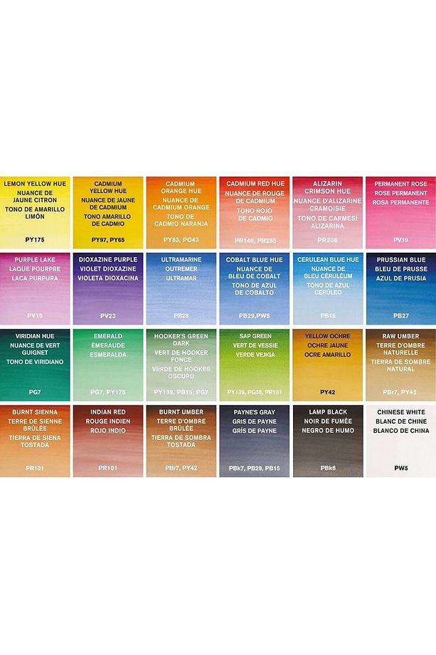 Wınsor & Newton Cotman Sulu Boya Seti Paıntıng Plus 24'lü (24XYARIM TABLET) - 0390376 - 3