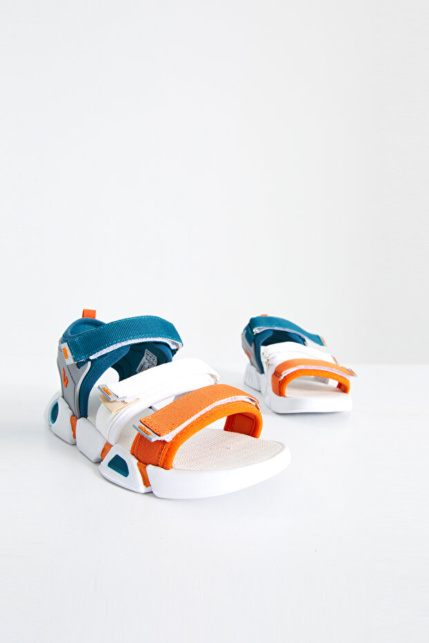 Gorbi Basic Erkek Çocuk Yeşil Sandalet - 1