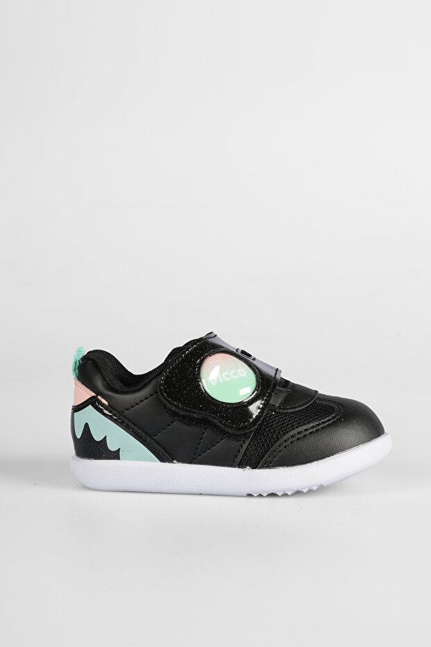 Donut Basic Erkek Ilk Adım Siyah Sneaker - 1