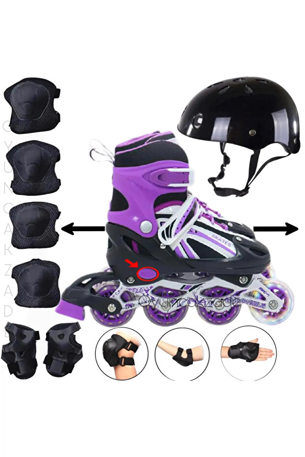 Sandali Neri Con Zeppa Da Bambina Con Glitter E Strass 10 Baci - Foto 11