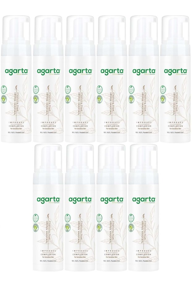 Natural Facial Cleansing Foam 225ml (Set of 9)