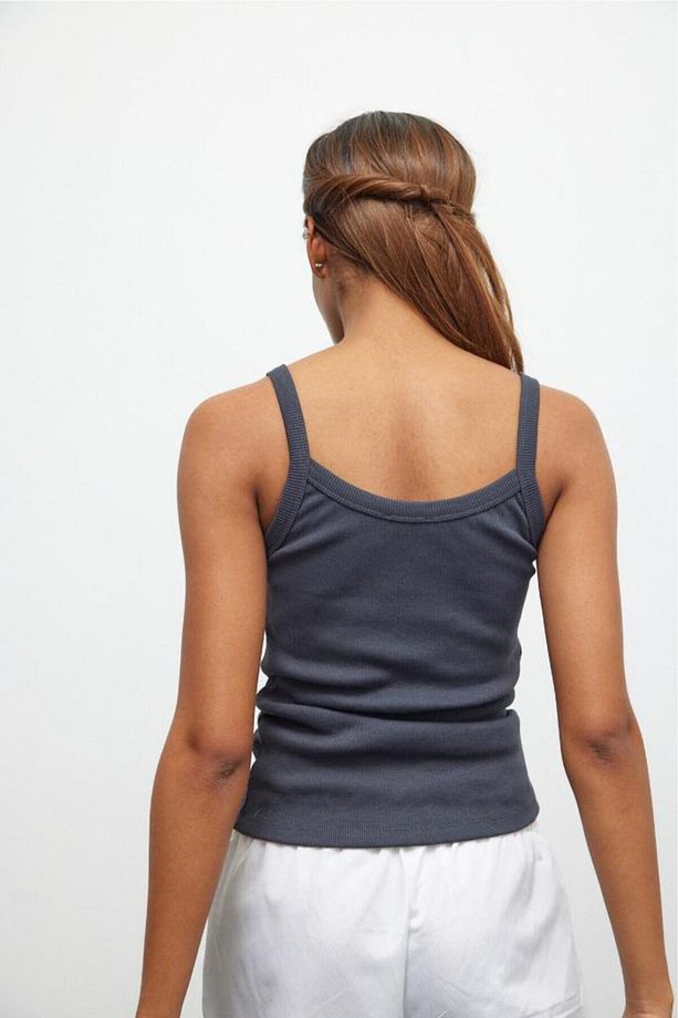Fitilli Askılı Basic Atlet - 6
