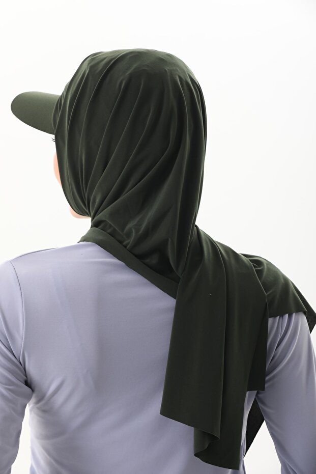 Sandy Shawl with Hat - 6