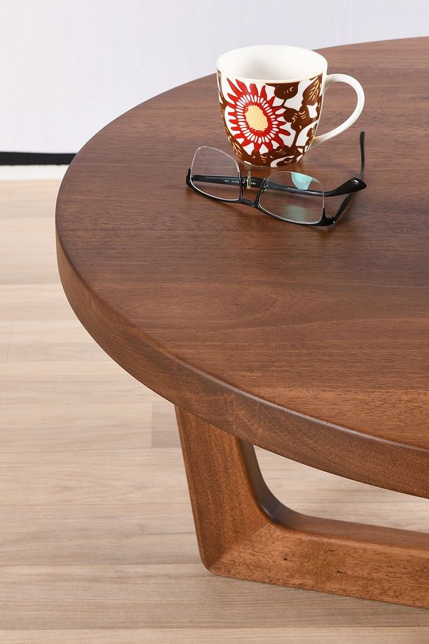 Muse Masif Ceviz Orta Sehpa-90cm - 4