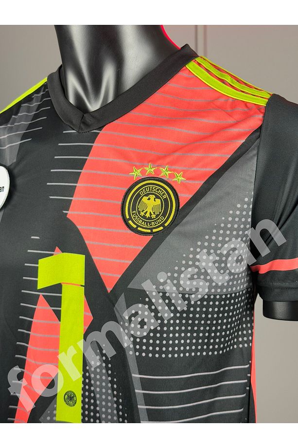 Almanya Neuer Yetişkin Kaleci Futbol Forması-siyah - 2