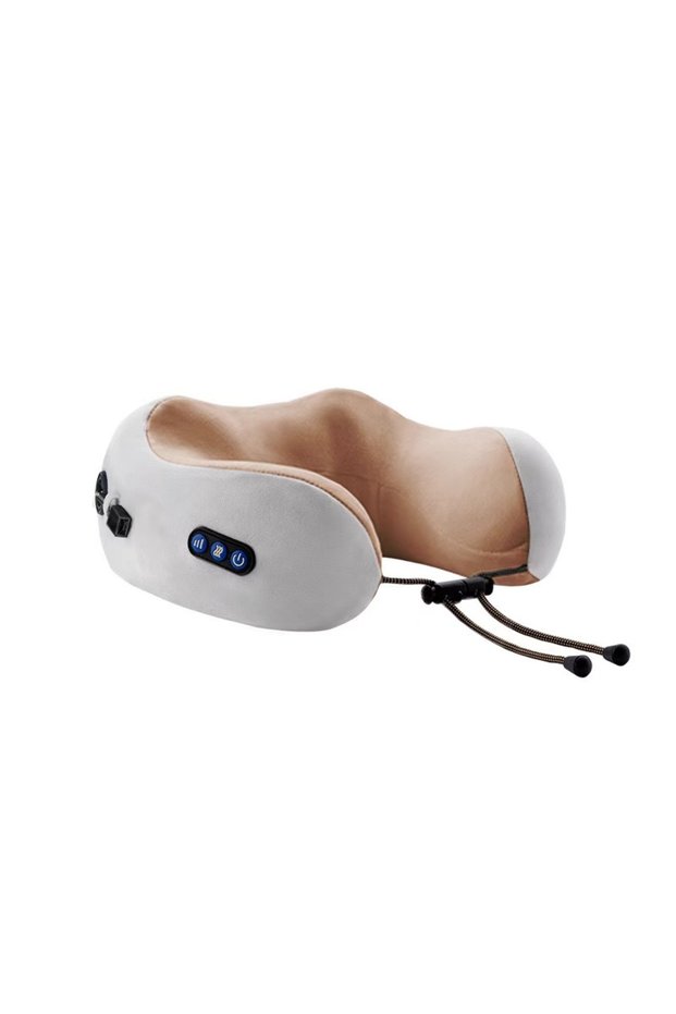 Triple Bond U-shaped Cervical Neck Massager Pillow Soothing Heat Deep Tissue Kneading Durable Memory