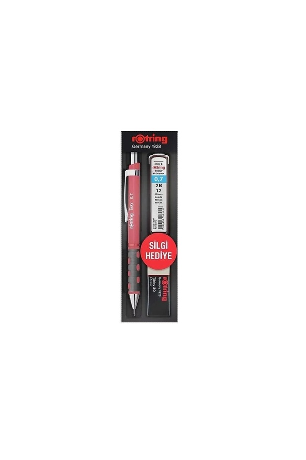 TIKKY VERSATIL PENCIL SET DRIED ROSE 07 (PEN + ERASER + MIN) KK SET