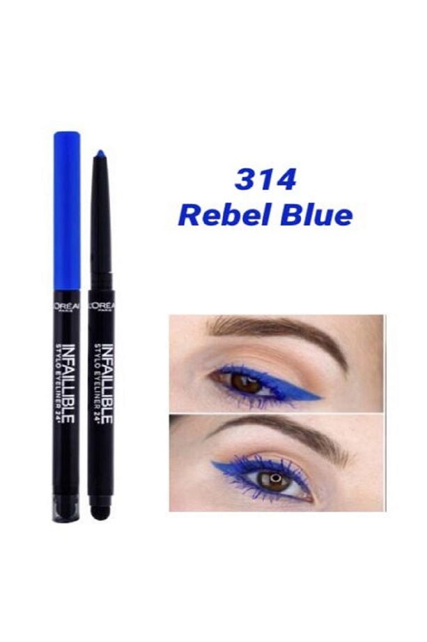 Mavi Eyeliner - Infallible Stylo Eyeliner 24H 314 Forever Blue 3600523163434 - 3