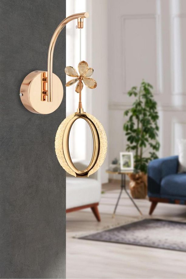 İstanbul Avize Zeus Aplik Gold 3 Renk Ledli Modern Led Aplik - 4