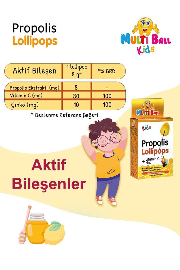 Kids Propolis Lollipop - 8
