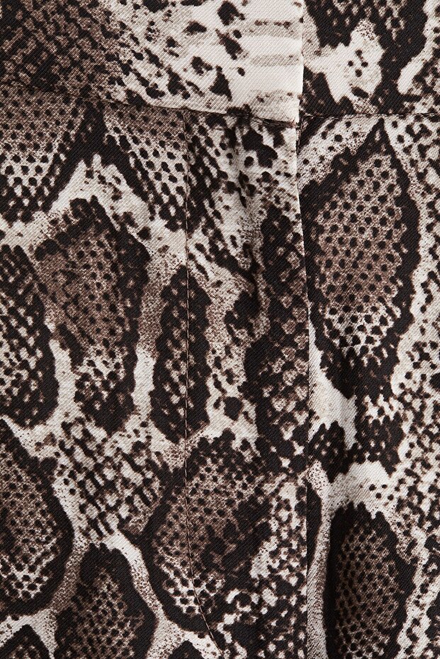 Geniş Şık Pantolon - 5