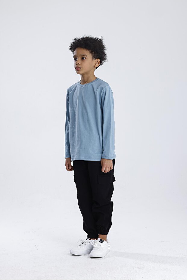 Basic Uzun Kol Tişört - 3