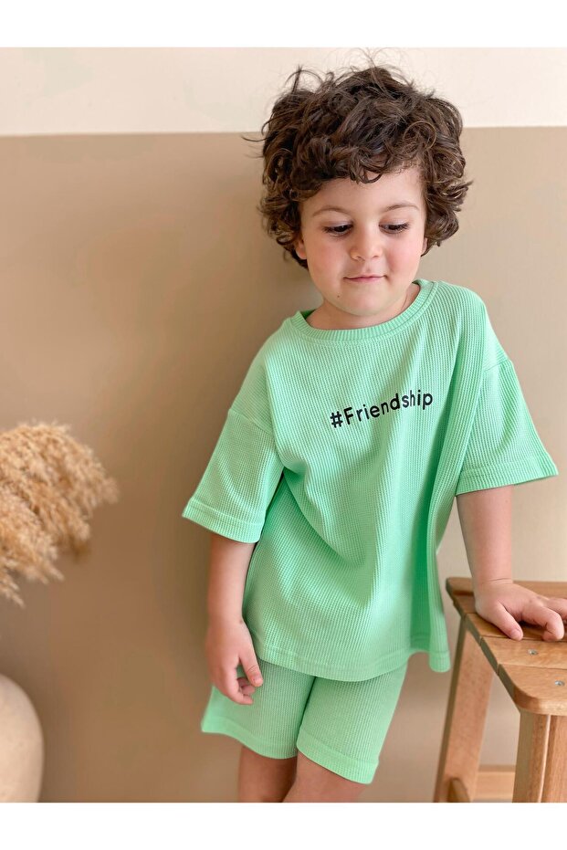 مجموعة وافل مطبوع المزدوجة - 3