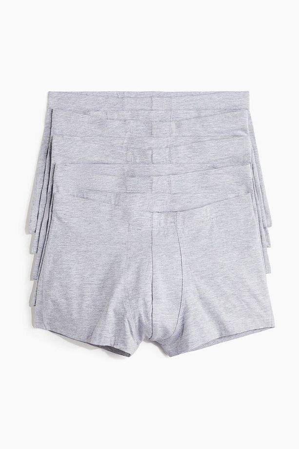 5'li Pamuklu Kısa Boxer Şort - 3