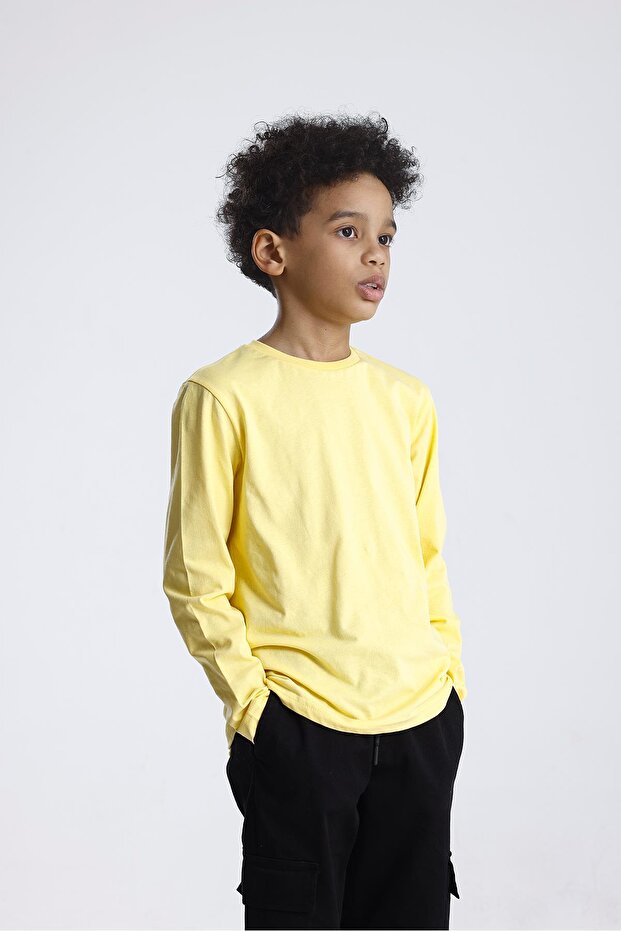 Basic Uzun Kol Tişört - 4