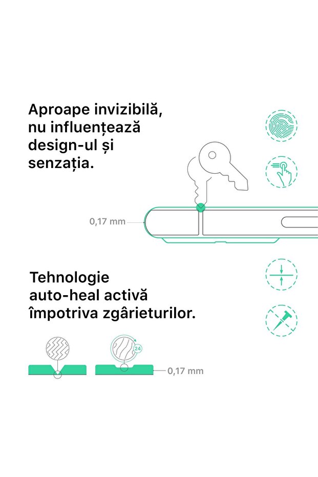 Renewable screen protector for Apple iPhone 15 Pro - 3