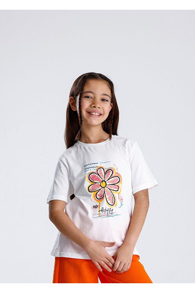 تي شيرت مطبوع أساسي - 1