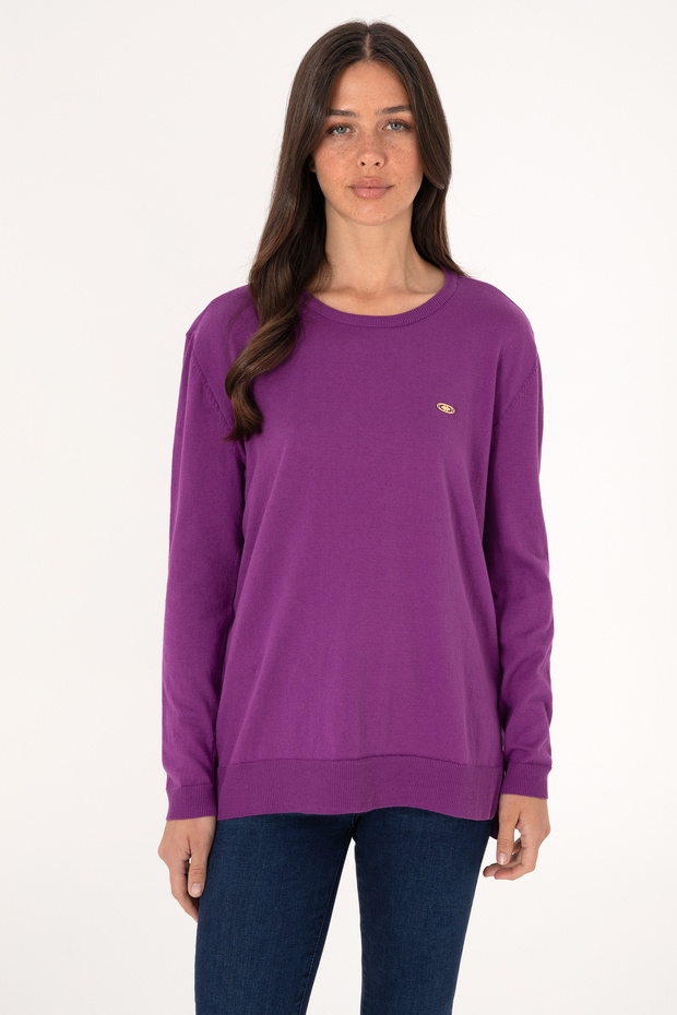 Women's Violet Basic Sweater 50288951-Vr037