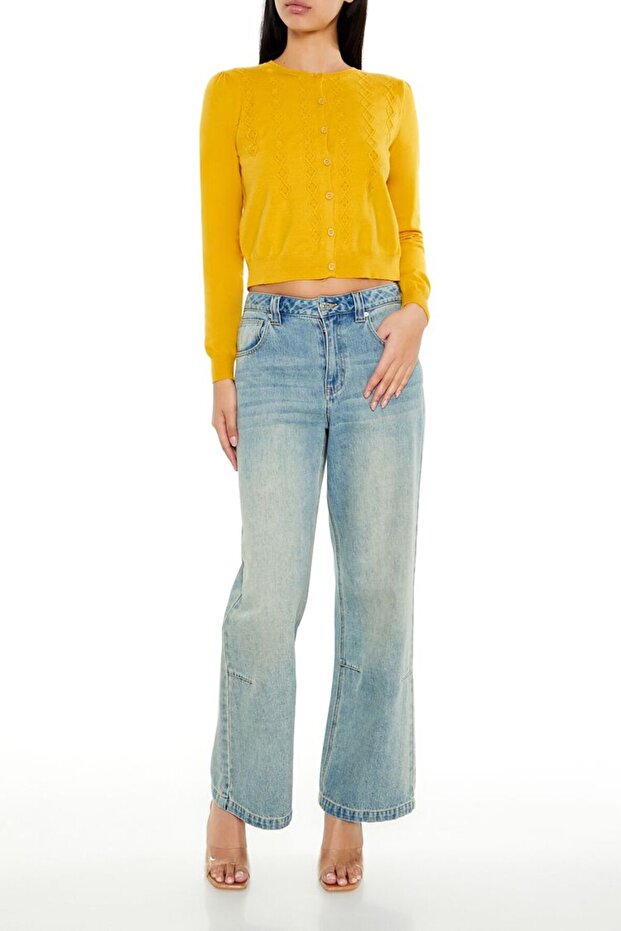 Örgü Desenli Hırka - 2