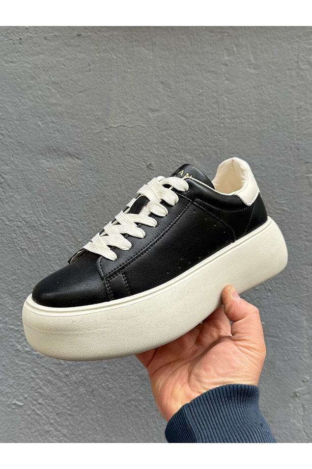 YÜKSEK TABAN UNISEX SNEAKER, HAFİF EVA TABAN, COMFORT İÇ PED - 3