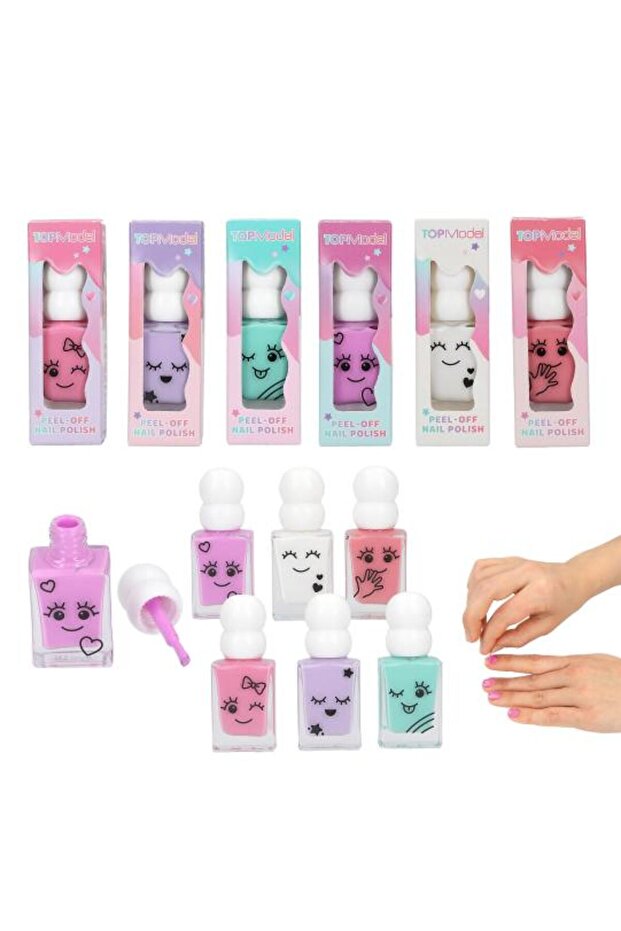 Topmodel Soyulabilir Oje, Fuşya - 1