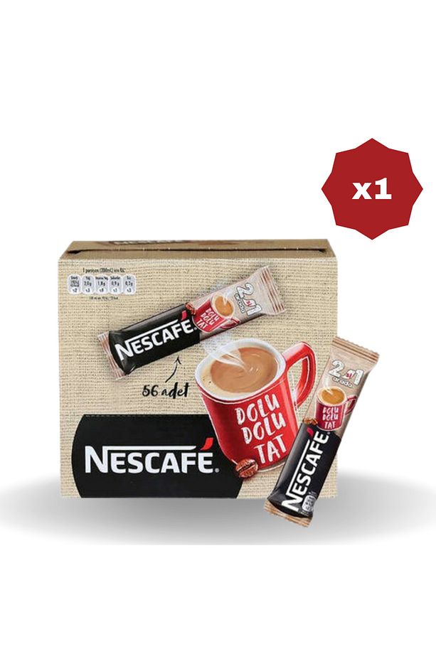 NESTLE NESCAFE 2'Sİ 1 ARADA 56'LI - (1 ADET) - 1