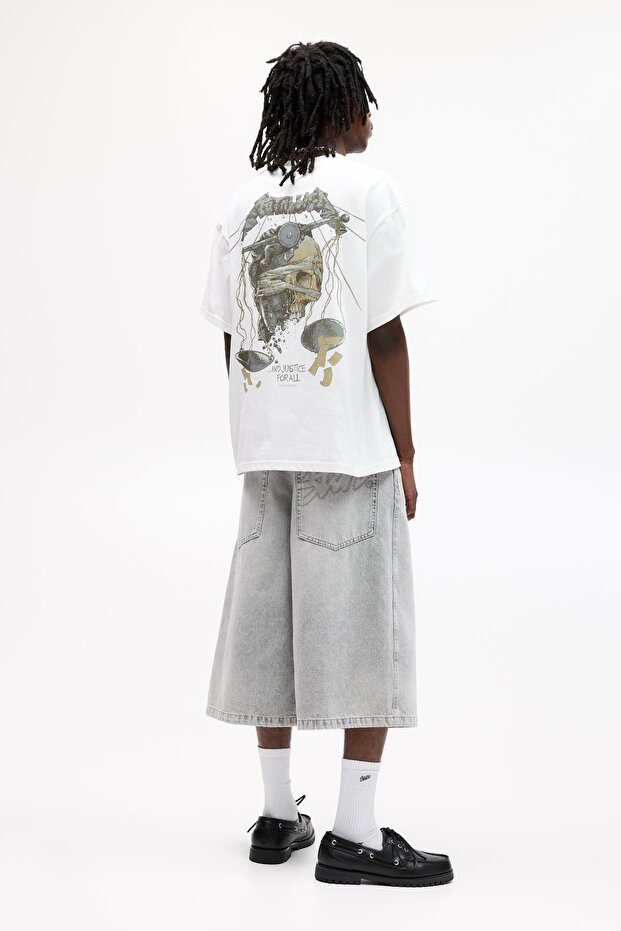 Beyaz Metallica tişört - 3