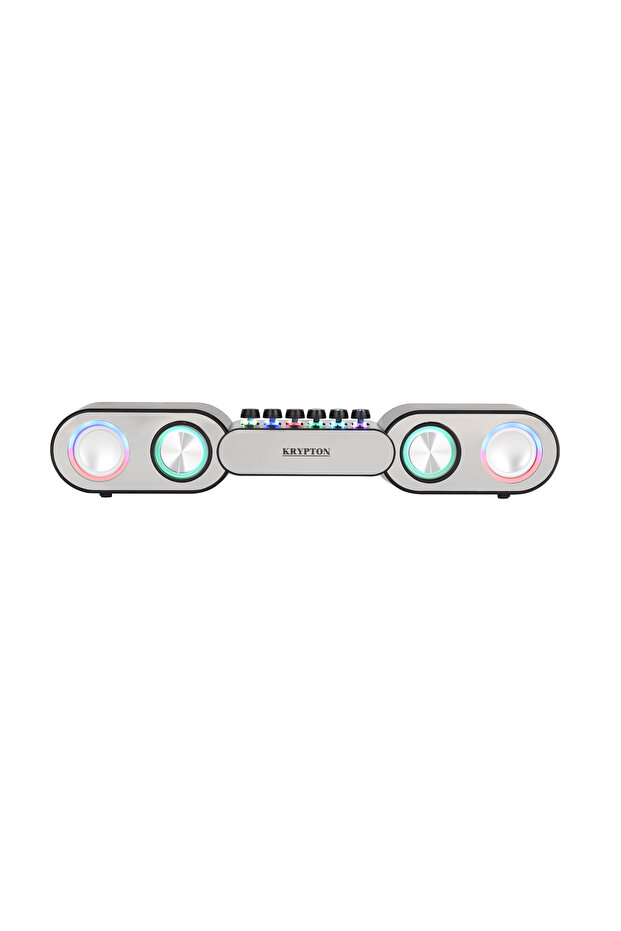 مكبر صوت لاسلكي للألعاب بتقنية البلوتوث | أضواء RGB، شحن من النوع C، USB، بطاقة ذاكرة، راديو FM، مدة تشغيل من 3 إلى 4 ساعات