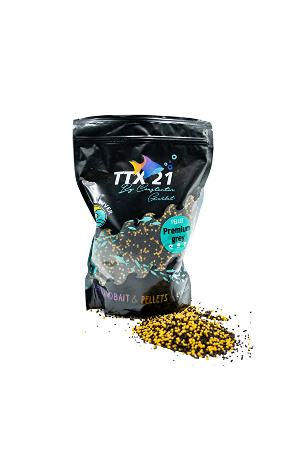 Pelete Premium Grey 2mm Method Feeder, 900 gr - 1