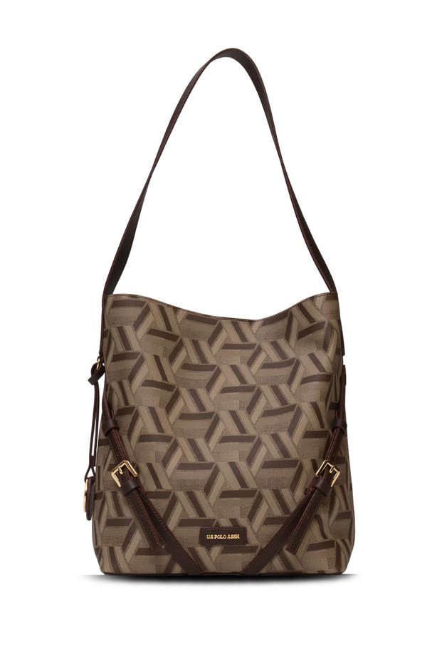 Coffee Women Shoulder Bag Us25508