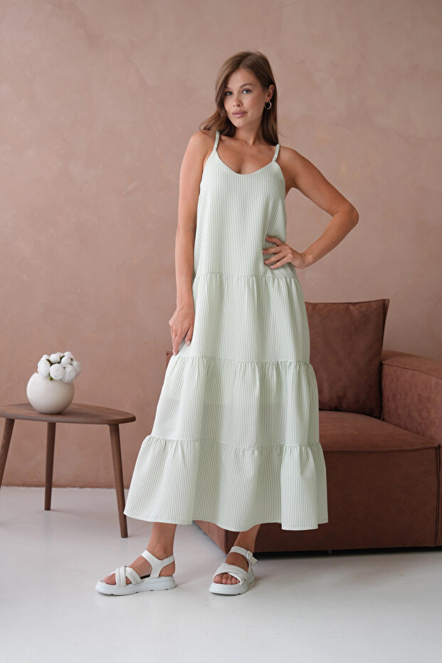 Ριγέ Φόρεμα - 3