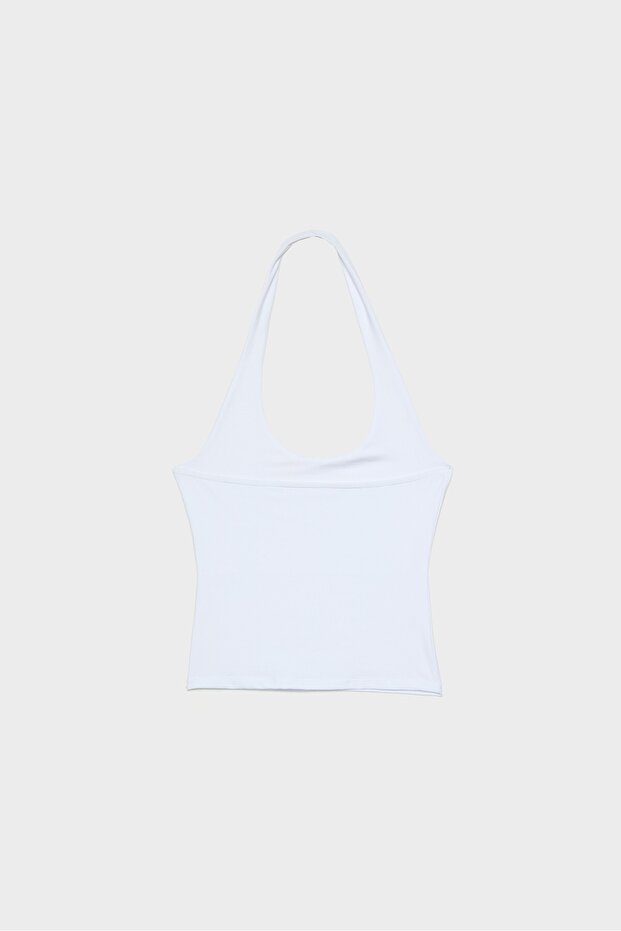 Halter yakalı tişört - 6