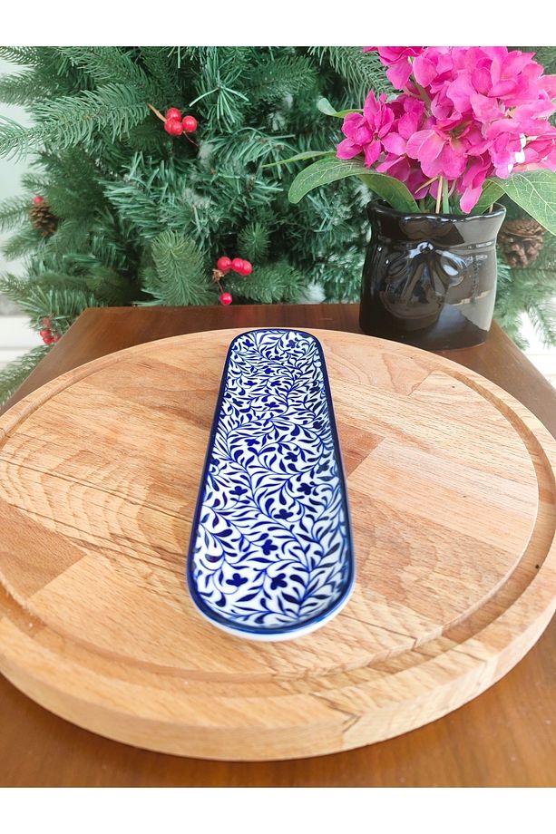 Reve Bleu La Graine New Bone China 23 cm tabak (1 ADET) - 8