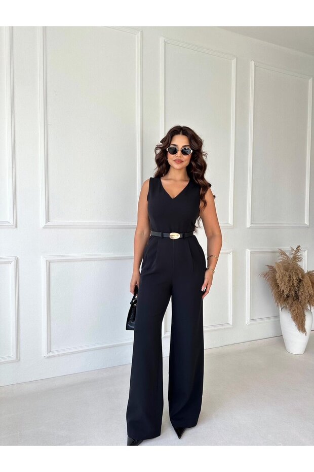 V yaka krep tulum - 8