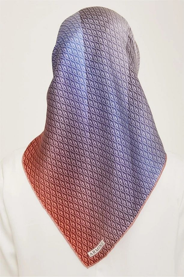 85 Twill İpek Eşarp 9104D - 4