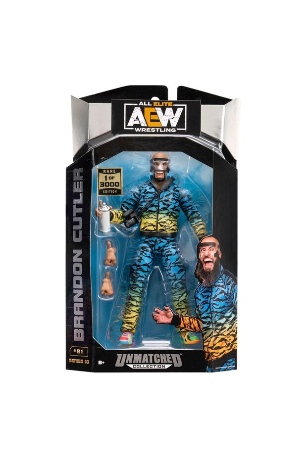 Jazwares Aew Characters Model Action Figures S10 Brandon Cutler 81 - 5
