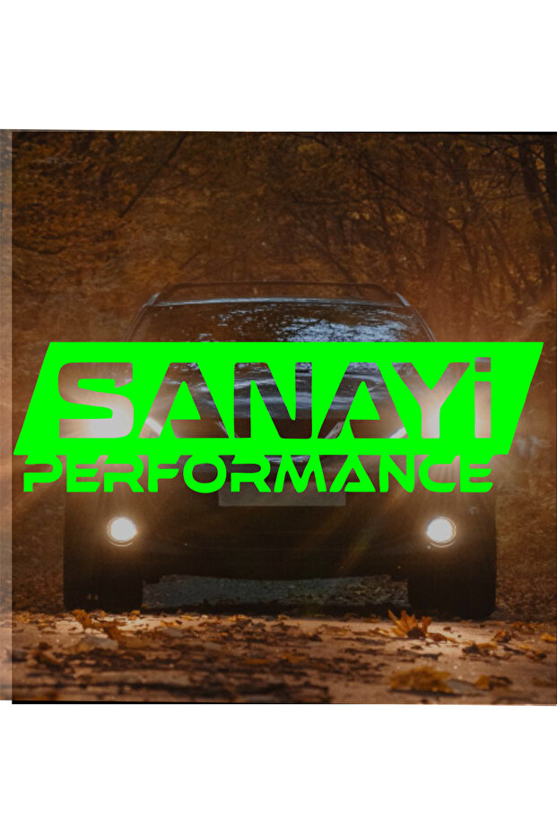 Industry Performance Sticker - 20X5 cm Waterproof Sticker for Auto, Laptop, Glass
