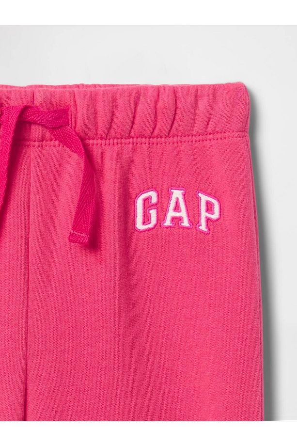 Kız Bebek Pembe Gap Logo Pull-On Jogger Eşofman Altı - 2
